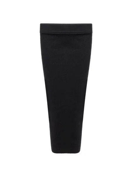 Spódnica midi Tom Ford z kaszmiru do kolan czarna