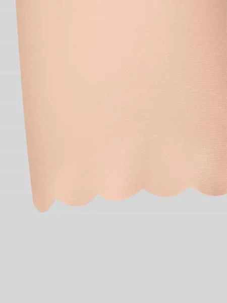 Szorty o kroju slim fit w stylu biker z ozdobnymi wykończeniami Skiny różowe