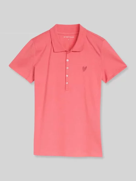 Krój regular fit t-shirt z mieszanki bawełny Tom Tailor
