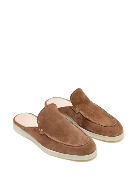 Pantofi loafer Forsa din piele de căprioară maro