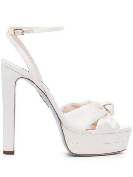 Sandale Aquazzura alb