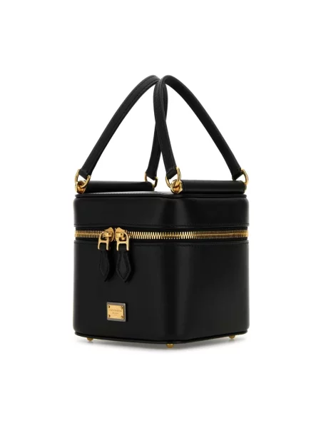 Torebka Dolce And Gabbana skórzana czarna