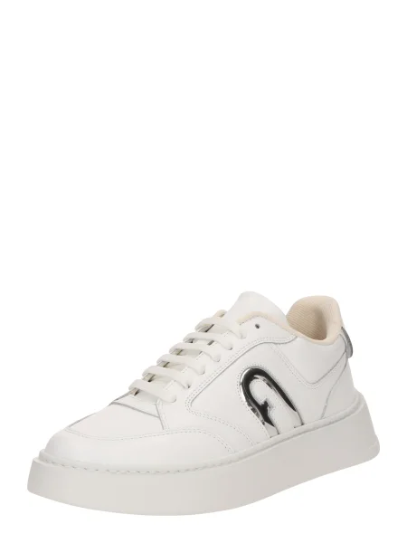 Furla Sneakers Lace-Up PT alb