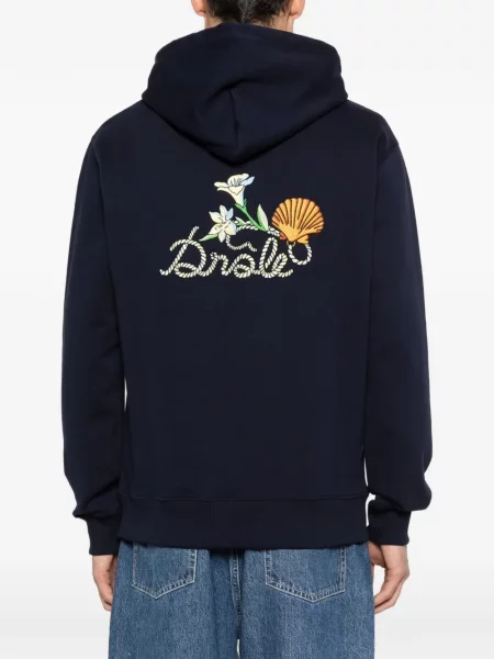 Hoodie Drôle De Monsieur μπλε