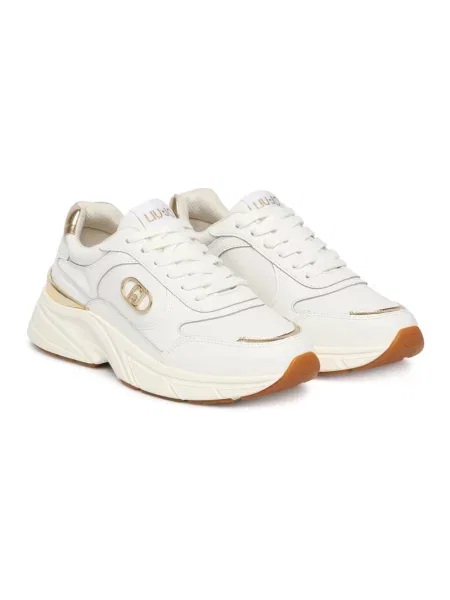 Sneakersy Liu Jo skórzane białe