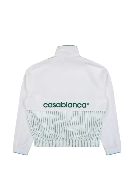 Geacă Casablanca cu model floral cu imagine alb