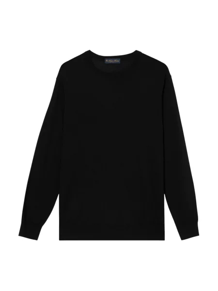 Sweter Brooks Brothers wełniany czarny