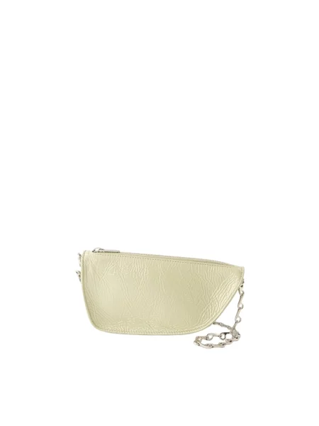 Torebka Burberry skórzana zielona