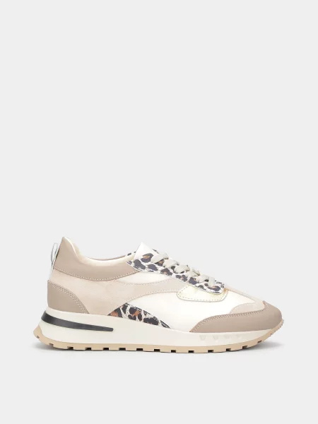 Braska Кросівки Шкіра бежевий