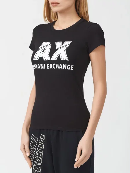 Футболка Armani Exchange чорна