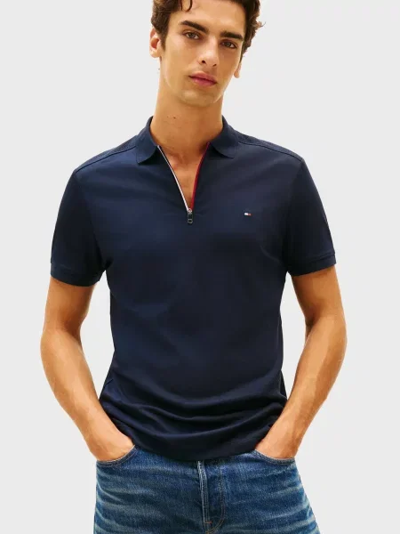 Поло Tommy Hilfiger синє