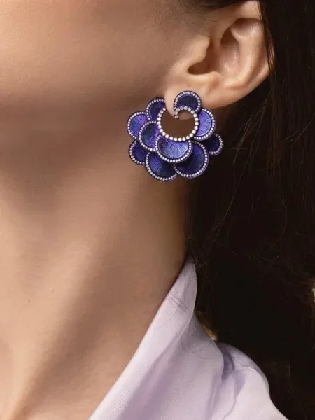Cercei Saboo Fine Jewels albastru