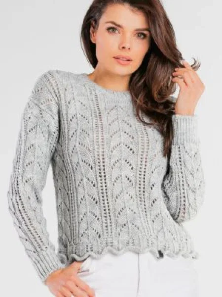 Pulover Awama gri