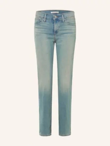 Levi's® Rovné Džíny Shaping Straight 35 med indigo worn in