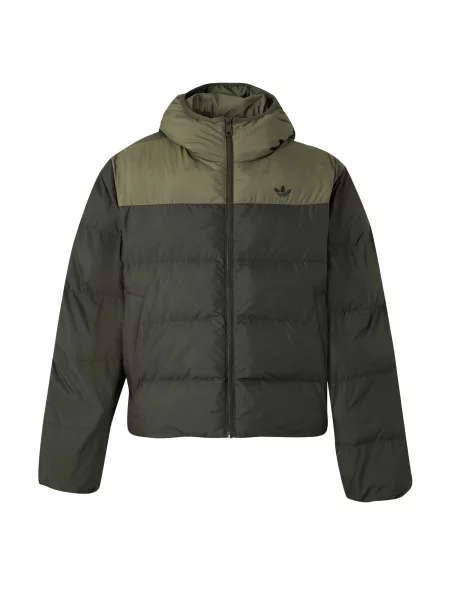 Adidas Originals jachetă pentru bărbați Hooded Regen verde