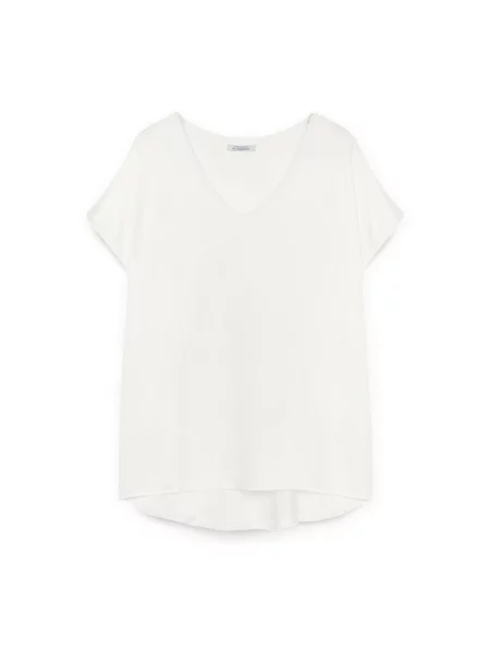 Koszulka Fiorella Rubino z dżerseju biała
