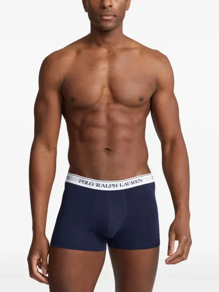 Șosete Polo Ralph Lauren cu 5 buzunare cu broderie tricotate albastru