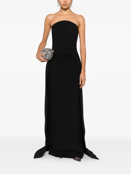 Rochie maxi Solace London de costum negru