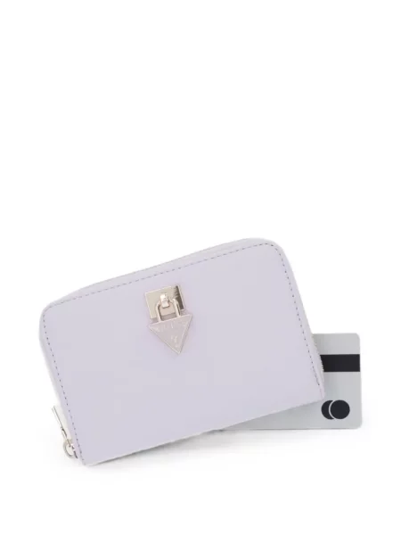 Portofel Guess cu autograf violet