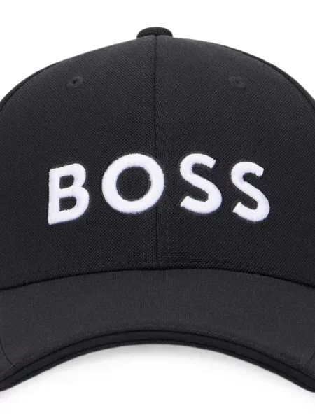 Șapcă Boss cu broderie negru