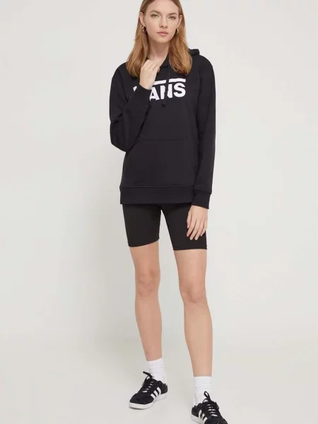 Pulover Vans s kapuco črna