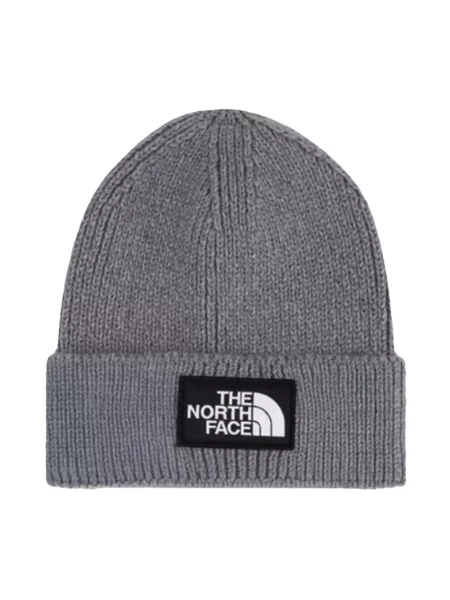 The North Face czapka TNF Logo Box szara