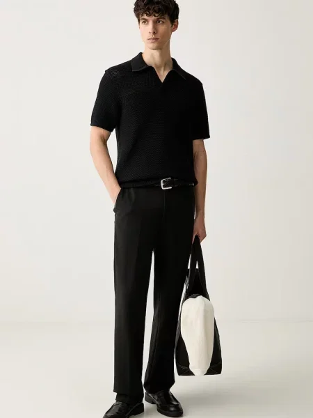 Tricou polo Michael Kors negru