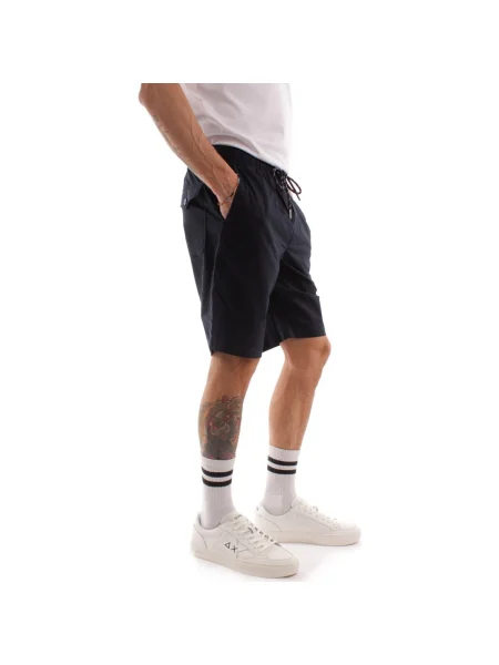 Pantaloni Tommy Hilfiger albastru