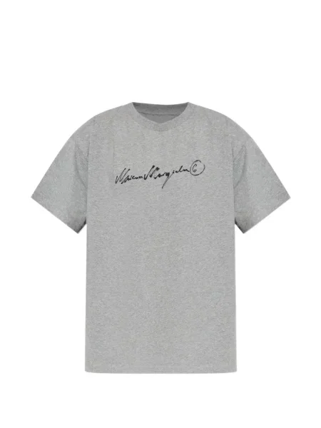 Tricou Mm6 Maison Margiela cu imagine gri