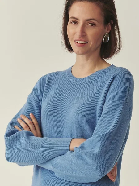 Pulover Tatuum casual albastru