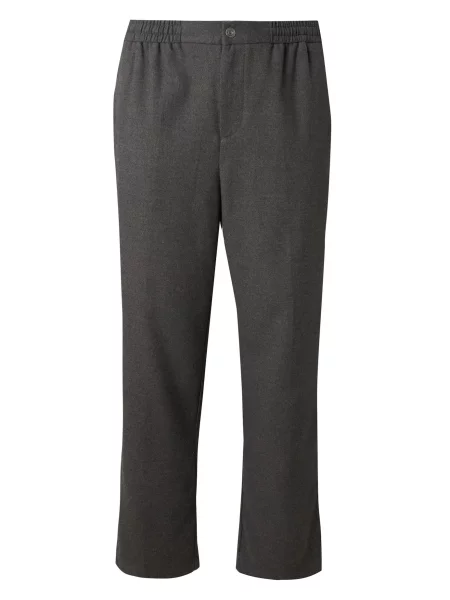 GUESS Pantaloni cu dungă ALTON amestecat gri