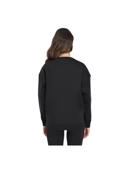 PUMA Bluzy Kobieta S Oversize Sweter Essentials czarny