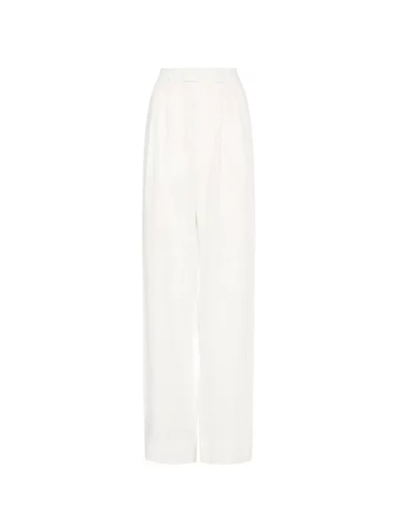 Pantaloni Posse de in alb
