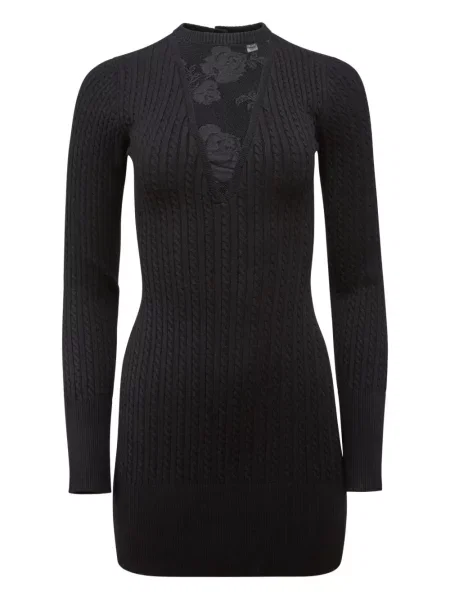Rochie Fleur Du Mal tricotate de costum negru