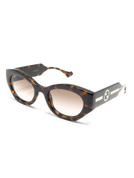 Saulės akiniai Gucci Eyewear ruda