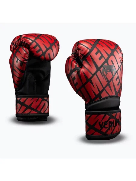 Mănuși de box pentru copii Venum Contender XT 3D black/red negru
