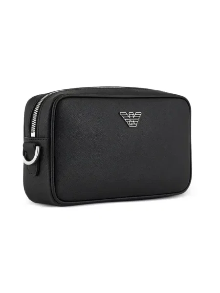 Torba crossbody Emporio Armani czarna