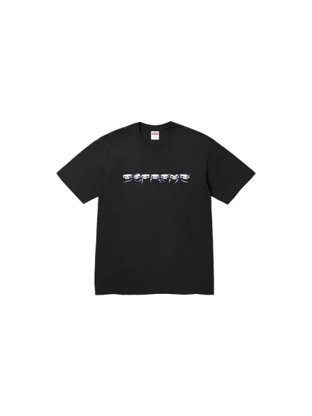 Tricou Supreme cu imagine negru