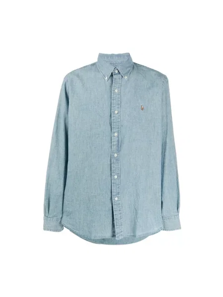 Polo Ralph Lauren Koszula jeansowa Custom Fit niebieski