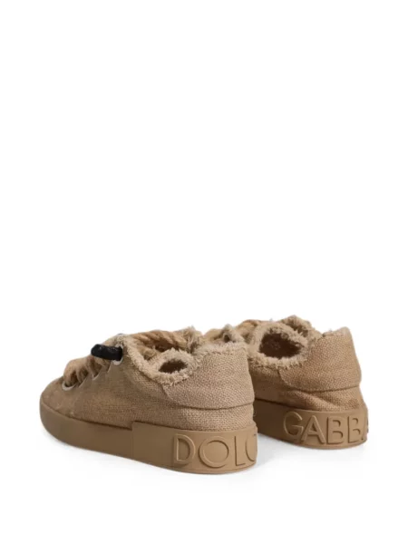 Sneakerși Dolce & Gabbana din dantelă