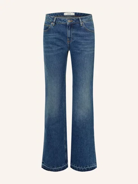 Ba&Sh Rovné Džíny Vana blue blue jeans modré
