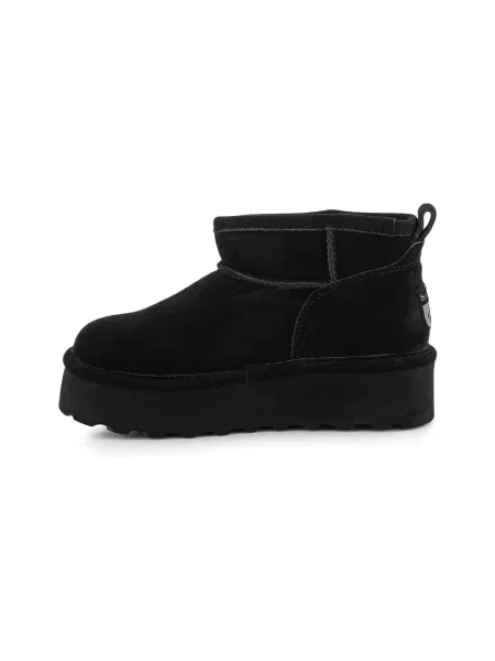 Retro félcipő Bearpaw fekete