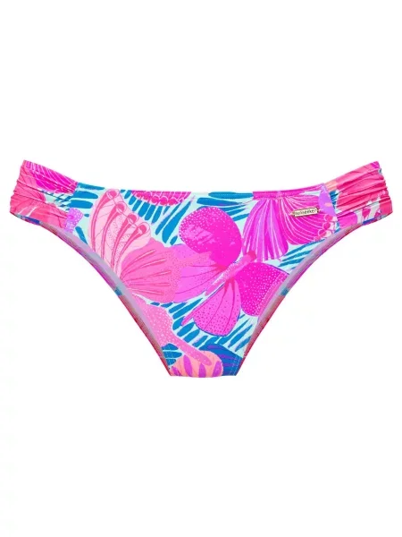 SUNSEEKER Slip costum de baie / turcoaz / roz / roz eozină albastru