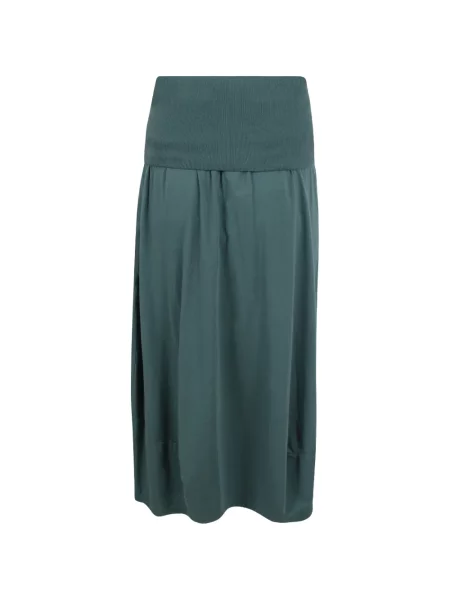 Fustă Black Label cu nervuri negru