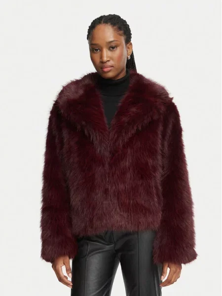 Palton de blană Nine West cu blană