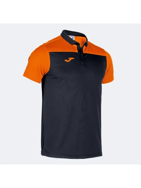 Koszulka polo do tenisa Joma Hobby II czarna
