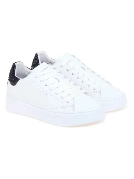 Sneakersy Sun68 białe