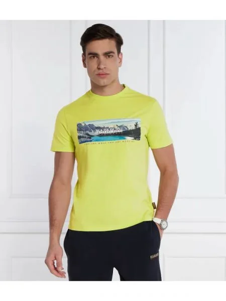 Napapijri Tricou S-CANADA verde