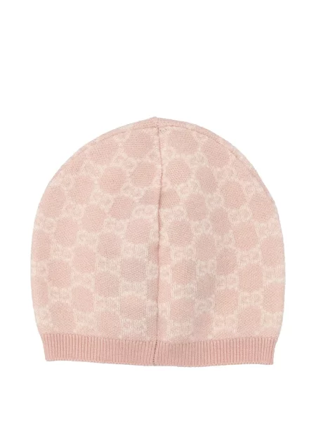 Czapka dziecięca Gucci różowa
