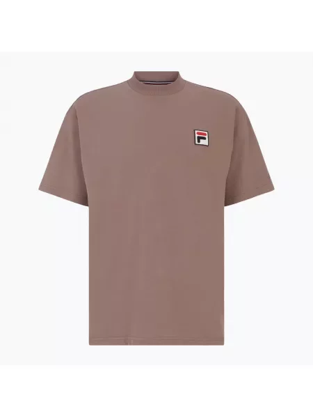 Koszulka FILA Blans Loose deep taupe brązowa